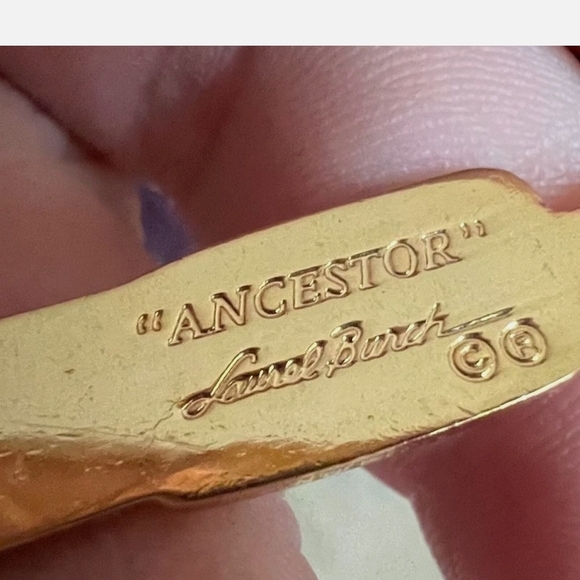 Traibal Spirit Earrings And Brooch Ansestor Collecton Laura Birch!!!!! - Picture 2 of 10